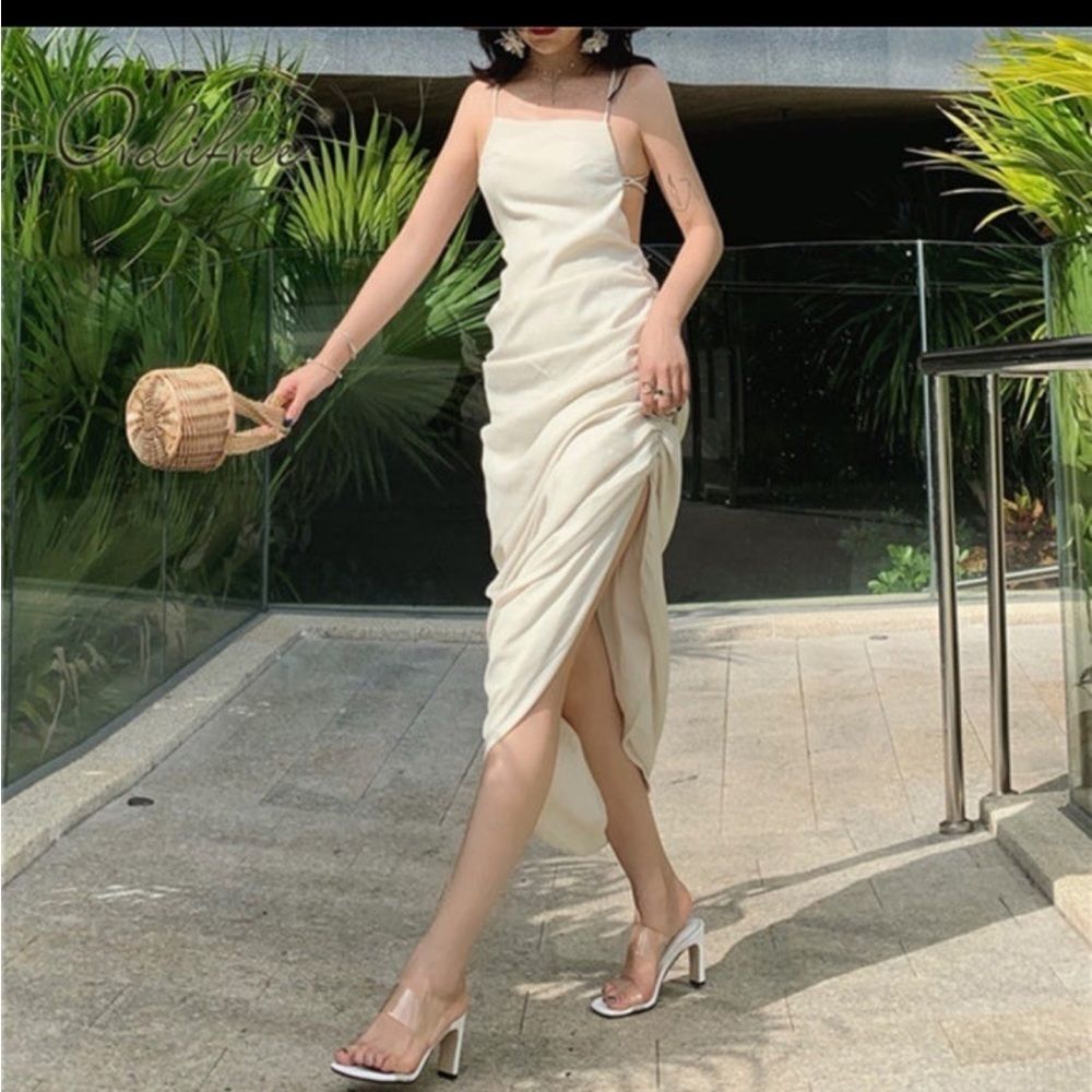 [final price] Strappy midi dress NWOT